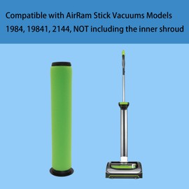 Aolleteau 2 Pack AirRam Filter Compatible with Bissell AirRam Stick Vacuums Models 1984, 19841, 2144, 21448