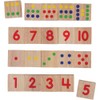 Constructive Playthings VIG-72 Count & Match Numbers 83 Pc. Set