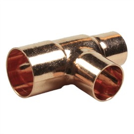Libra Supply 1'' x 1/2'' x 1/2'', 1 x1/ 2 x 1/2 inch, 1 x 1/2 x 1/2-inch Copper Pressure Sweat Reducing Tee C x C x C, (click in for more size options) Copper Pressure Pipe Fitting Plumbing Supply