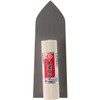 Red Length Medium Coat Trowel 7.1 inches (180 mm)
