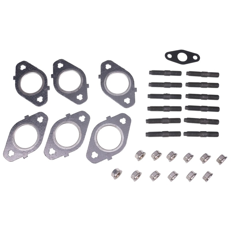 Czomoizc Exhaust Manifold Gaskets, Stud & Nut Kit Compatible with