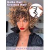 MYQUEEN GoGo Curl Crochet Hair 7 Packs Water Wave Crochet