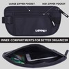Money Belt for Travel, Slim RFID Blocking Women and Men
