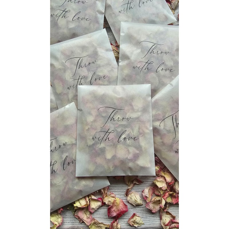 Confetti Packets. READY TO USE 10 x Confetti Packets filled