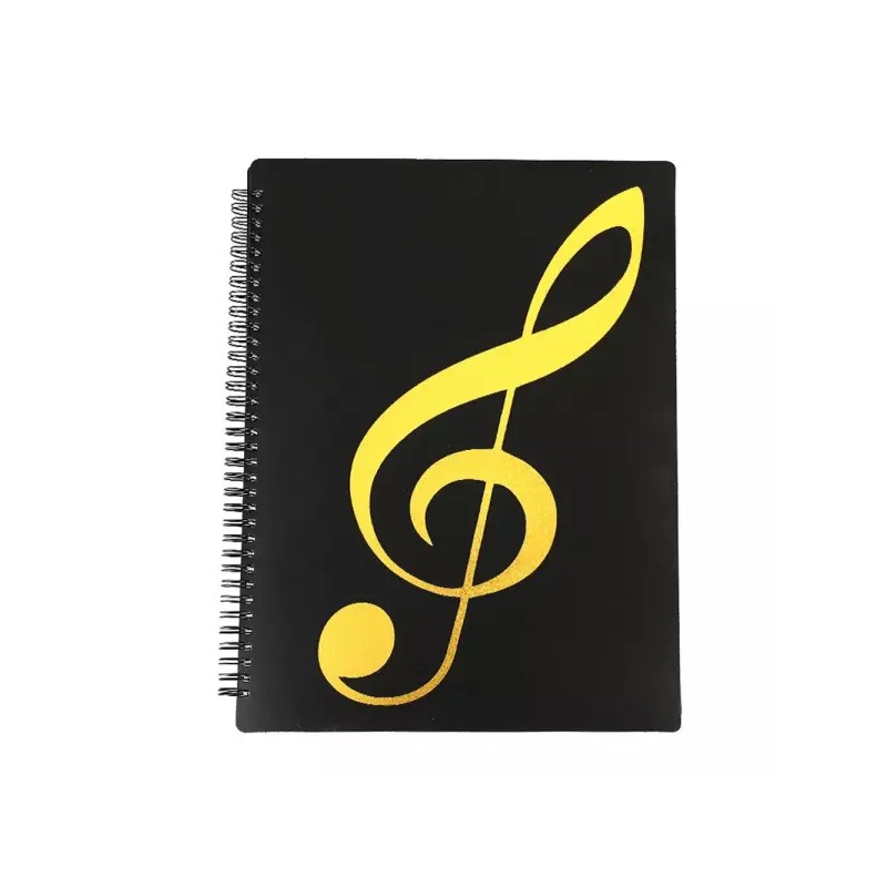 Haedongmunoa 악보폴더 음악바인더 60매 클리어파일 Music Sheet Binder Clear File
