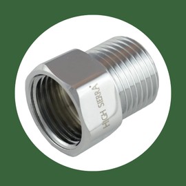 High Sierra Showerheads® - All Metal Vacuum Breaker for Handheld Shower Heads - Chrome Finish