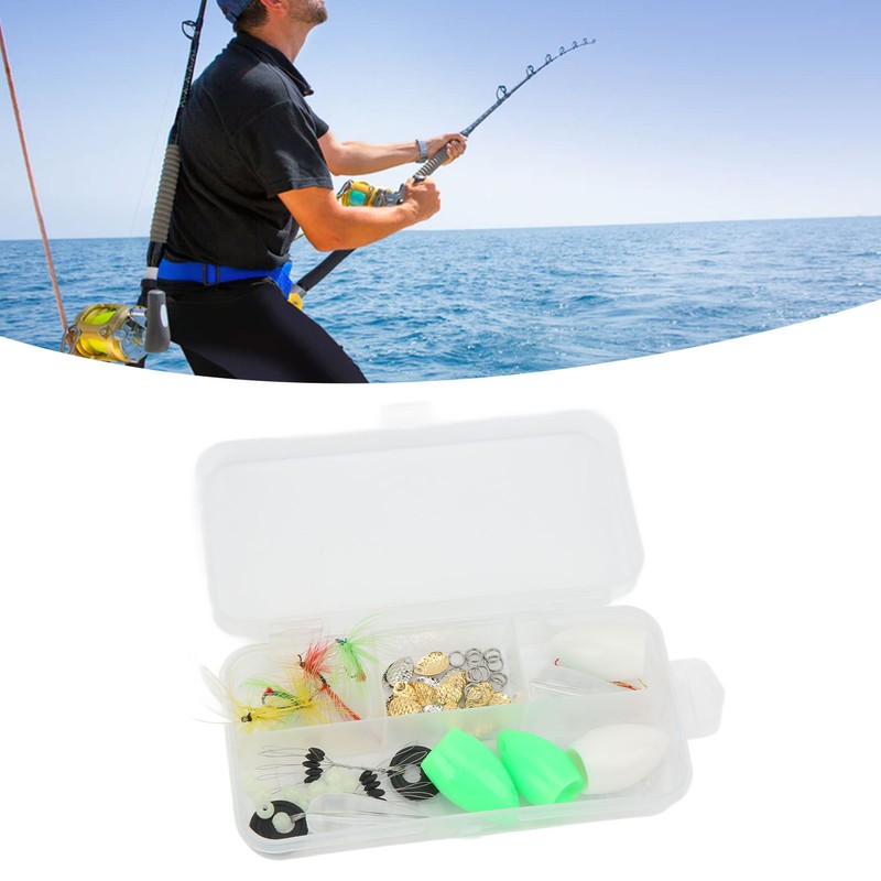 Fly Hook Throwing Set Simulation Fishing Lures Bait Kit with