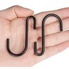 ilauke 32 Pack Heavy Duty S Hooks Black S Shaped