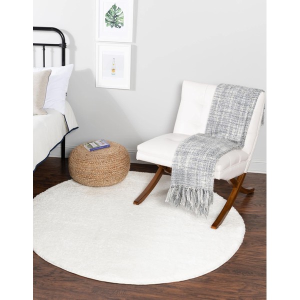 Unique Loom Solo Collection Area Rug - Calabasas (5' 3"