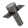 VILLFUL Invisible Door Stop Hidden Door Stopper Sturdy Stainless Steel