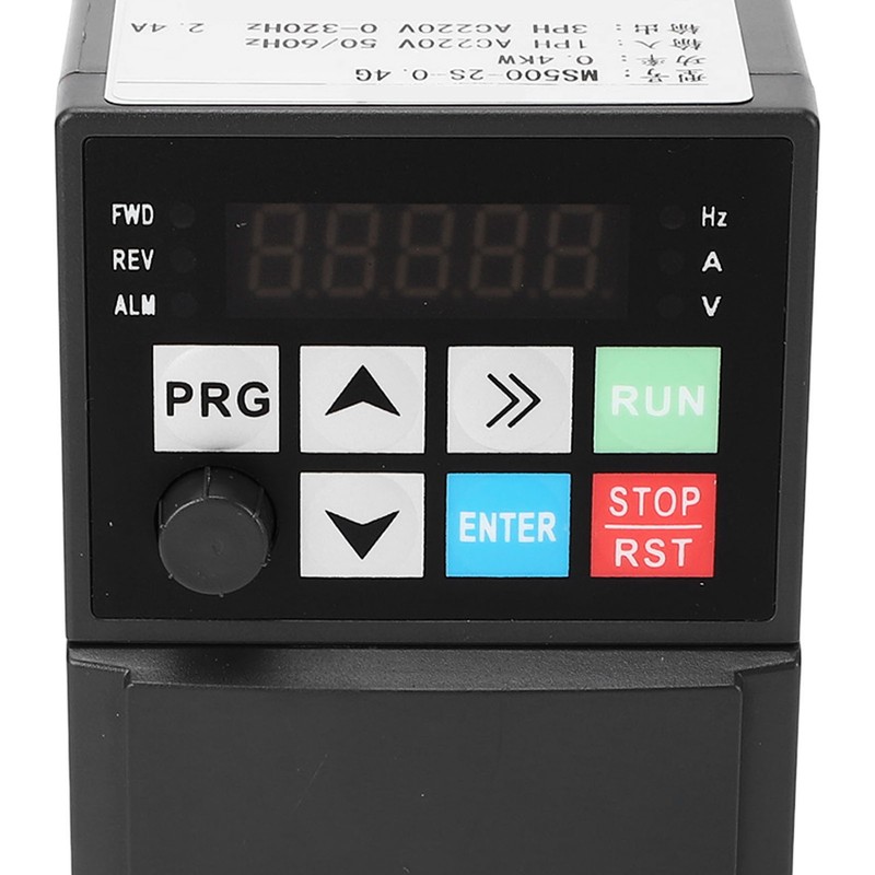 Frequency Converter 0.4KW 2.4A 1PH 220V to 3PH 220V Digital
