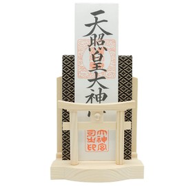 Sakura Zen Shinto Shelf, Modern (Crystal Myojin, Torii Gate, Single Shrine), Goshuin Book, Enshrinment, Ornament, Bill Holder, Goshinku (Amulet Stand), Stylish, Wall Hanging, Stand-type,