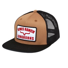 Kimes Ranch LJC Trucker Hat, Ww Brown, One Size