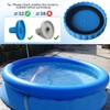 SIGANDG Set of 2 Winter Stopper Pool for Intex Pools