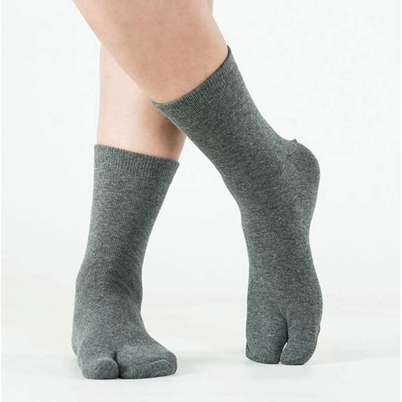 Men's Flip Flop Socks Tabi Split Toe Geta Wicking Cotton