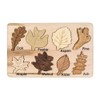 Leaf Wooden Jigsaw Puzzles Leaf Puzzle Educational Learning Toys for