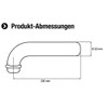 Cornat Outlet Pipe 90° - 1 1/4 Inch x 32