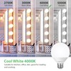 DEGNJU LED Vanity Light Bulbs, 60W Equivalent, Bathroom Light Bulbs