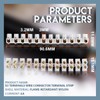 Innfeeltech Wire Connector Terminal, X3 Terminals Quick Connector Wire Terminal
