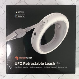 Pawlantic Moestar UFO Retractable Leash Pro Hands Free Leash w/ RGB lights NEW Sealed