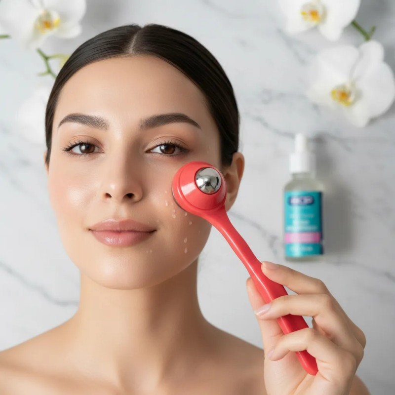 Serum Ácido Hialurónico Y Roll On Mejora Contorno De Ojos