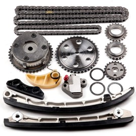 SCITOO 1L5Z6268AA Engine Timing Chain Kit Sets Replaces for Mazda 3 CX-7 6 2.3L