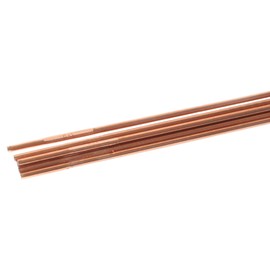 Forney 42338 Copper Coated Brazing Rod, 1/8-Inch-by-36-Inch, 6-Rods