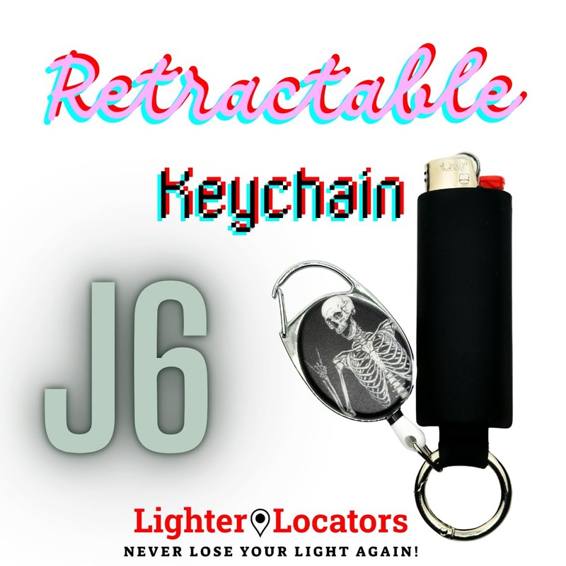 Retractable Lighter Holder for BIC Lighters | Retractable Leash Case