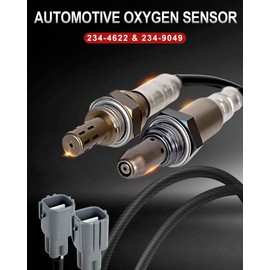 O2 Oxygen Sensor Upstream & Downstream Compatible with 2004-2011 Toyota Camry 2.4L, 2006-2008 RAV4 2.4L 234-4622 & 234-9049 Oxygen Sensors