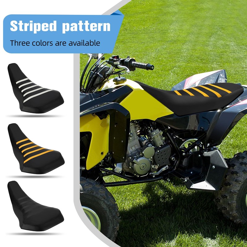 Wacece ATV Seat Cover Non-Slip Soft Waterproof for LTZ400 LTZ