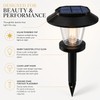 Solar Pathway Lights for Outdoor Decor – Waterproof Tungsten-Style Garden