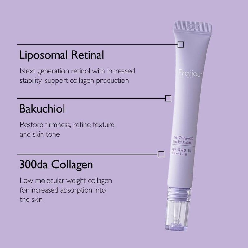 Fraijour- Crema para ojos Retin-Collagen 3D Core, 15 ml/0,51 fl.