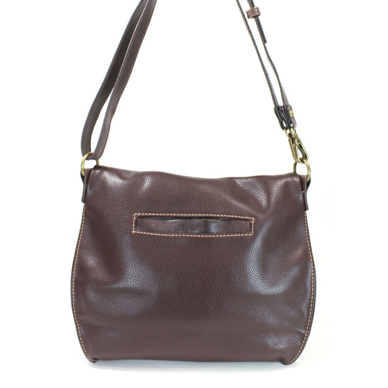 CHALA Charming Crossbody Bag with Zipper Flap Top and Metal