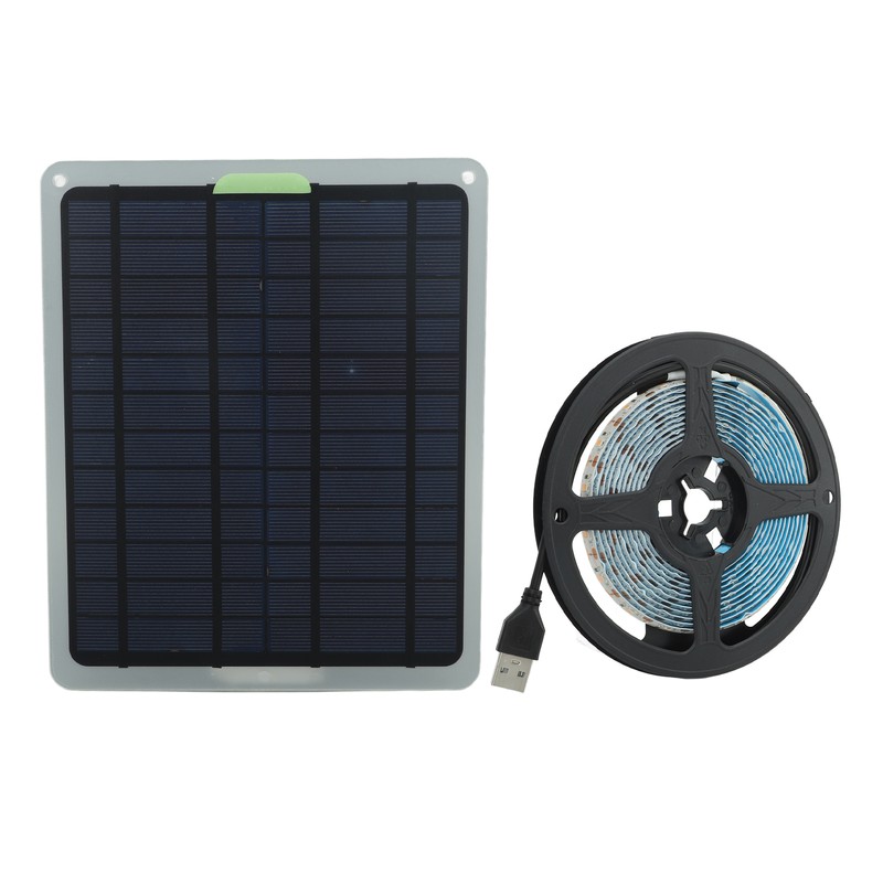20W Full Spectrum Solar Power Lamp LED 5V IP65 Waterproof