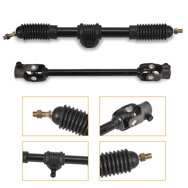 Trkimal Steering Wheel assembly Tie Rod Rack Adjustable Shaft Kits