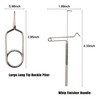 Fly Fishing Tying Tool Kit Including with Bobbin Finisher Scissors