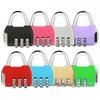 ZPLIUST 3 Digit Combinations Padlock The Safe Cipher Lock Resettable
