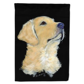 Caroline's Treasures SS8960GF Golden Retriever Garden Flag Mailbox Flag Decorative Yard Flag Banner Outside Patio Artwork Yard Flower Beds, Garden Size, Multicolor