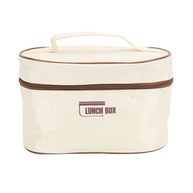 Insulated Lunch Container 304 Stainless Steel Leakproof Portable Round Thermal