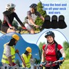 Syhood 9 Pcs Helmet Liner with Neck Mask UV Protection