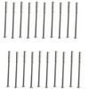 Universal Hardware 20 Pack M3 Door Handle Screws Silver with
