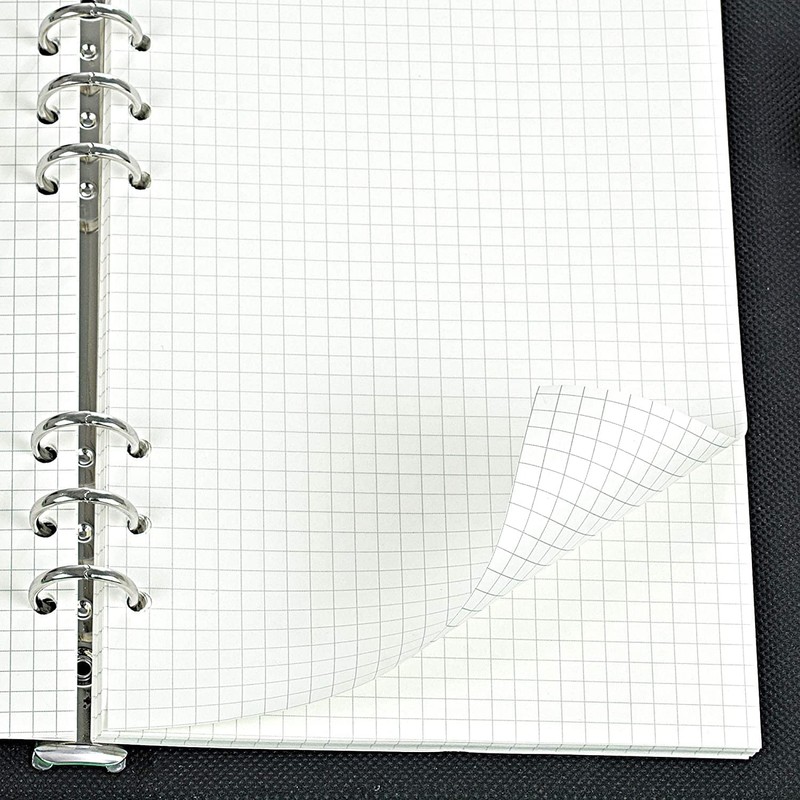 YSTrillion Checked Paper 3 Pack Refill Paper A5, 135 Sheets