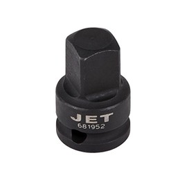 JET 681952 3/8-inch Drive Female x 1/2-inch Drive Male Impact Socket Adapter