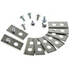 akku-net 9 x replacement blades / cutting blades for Worx