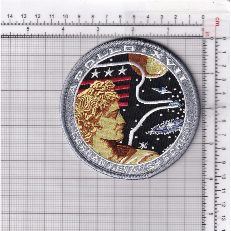 Apollo 17 Patch – Sew On, 4"