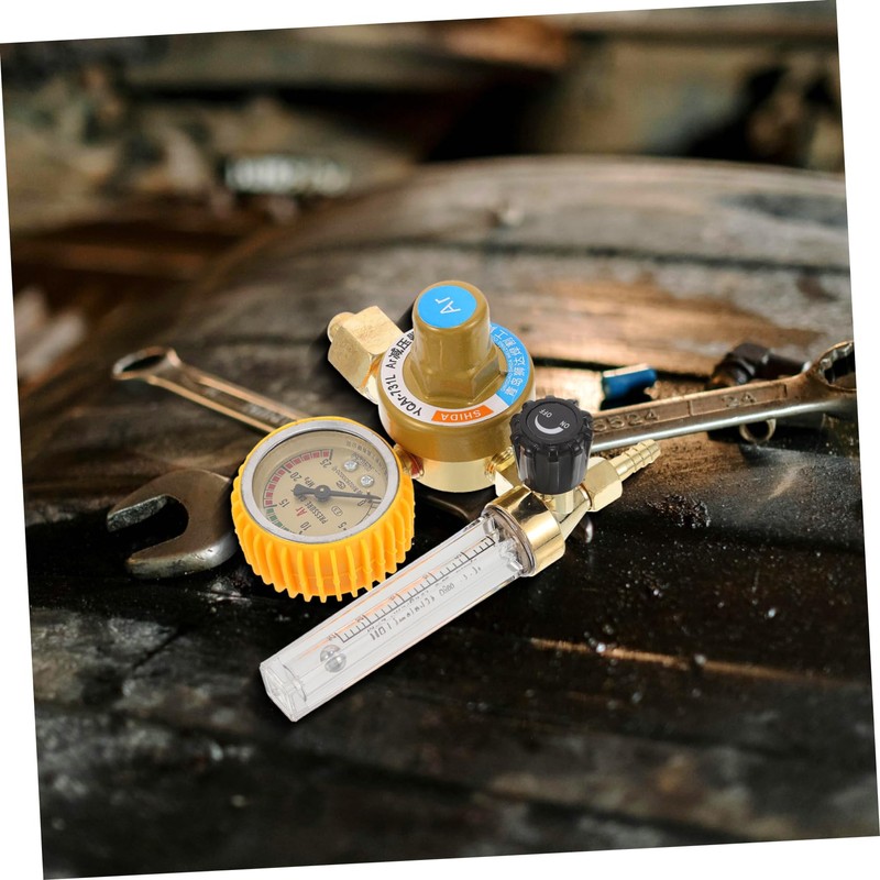 Gatuida Accurate Argon Gas Flow Control Welding Gas Regulator Argon