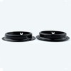 10 Pcs Stainless Steel Ventilation Cover, 25mm Concave Air Vent