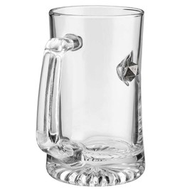 BenShot Mugshot D20 Dice Beer Mug - 24oz. - HandCrafted for the Gamer for Fathers Day