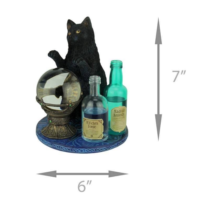 Veronese Design Witch's Apprentice by Lisa Parker Black Cat and