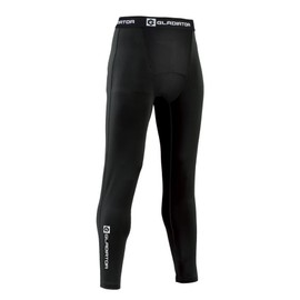 Gladiator G-813 Dry Power Support Long Tights, Black, 3 XL